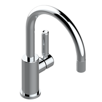 Смеситель для раковины THG Estrela однорычажный с высоким изливом и донным клапаном