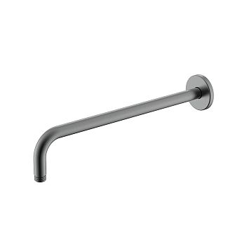 Nemo NM-8021BGM Держатель верхнего душа из стены 400 мм BRUSH GUN METAL