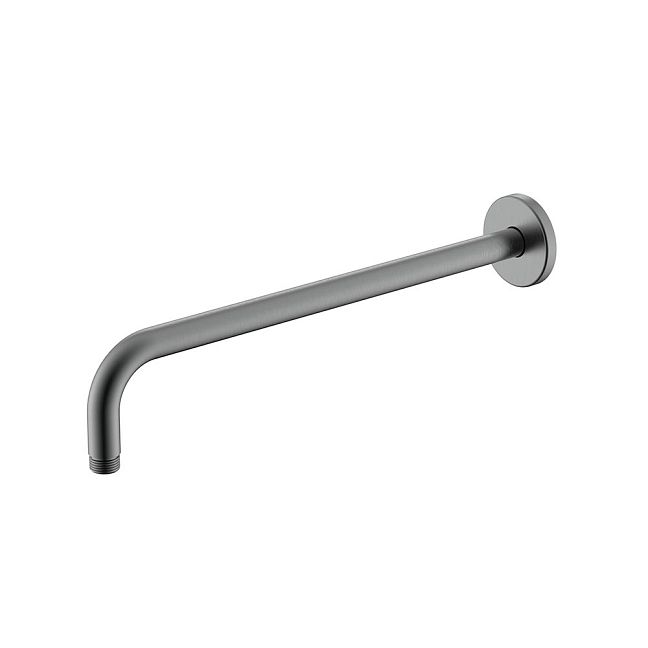 Nemo NM-8021BGM Держатель верхнего душа из стены 400 мм BRUSH GUN METAL