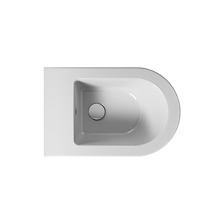 Биде приставное Kube X керамическое белый (9462111)