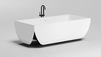 Ванна Salini Aria S-Stone 1900x900x600мм, белый,  (возможность покраски по RAL)