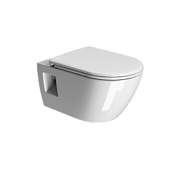 Унитаз Kube X безободковый с водоворотной системой смыва Swirlflush фаянсовый белый (941411) купить в Москве: интернет-магазин StudioArdo