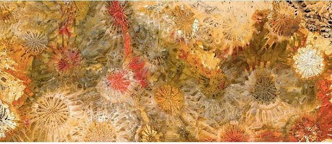 Стеклянная плитка Sicis Vetrite Gem Glass Bloomer 135x290