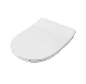 Крышка с микролифтом для унитаза Slim, цвет белый