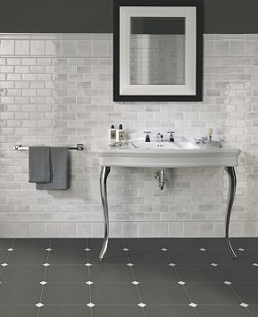 Вставка Ceramiche Grazia Retro2 Tozzetto Los. Silver 6,5x6,5