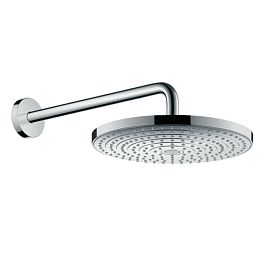 Верхний душ Hansgrohe Raindance Select S 300 2jet с держателем 390 мм, тип струи: RainAir, Rain, цвет: хром купить в Москве: интернет-магазин StudioArdo