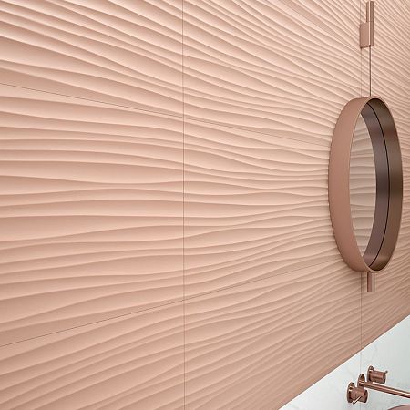 Керамическая плитка Love Ceramic Tiles Genesis Wind Pink 35x100 Matt
