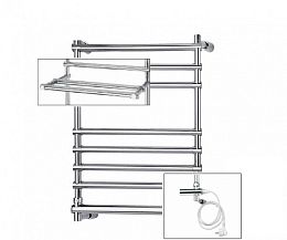 Полотенцесушитель электрический, хром, Margaroli Sole 5644708CRPC купить в Москве: интернет-магазин StudioArdo
