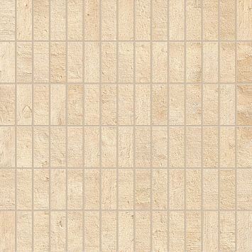 Provenza Керамогранитная мозаика Fornace Tessere Paglia 28x28x0,9 Silktech R10