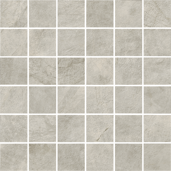 Italon Керамогранитная мозаика Prima Silver 30x30x0,9 Матовая