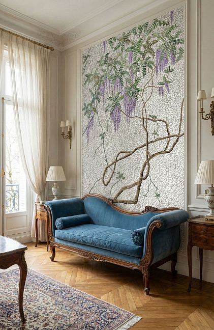 Панно ART NATURA "Глициния" 140x280 см