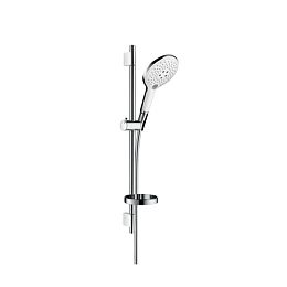 Душевой гарнитур Hansgrohe Raindance Select S 150, с ручным душем и мыльницей, 71,8см, цвет: хром купить в Москве: интернет-магазин StudioArdo