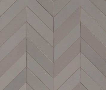 Керамогранит Mutina Mews Chevron Pigeon 5.5x19.6 см, серый
