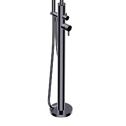 Ручка смесителя для ванны Ritmonio Diametro35 Elegance цвет брашированный черный хром купить в Москве: интернет-магазин StudioArdo