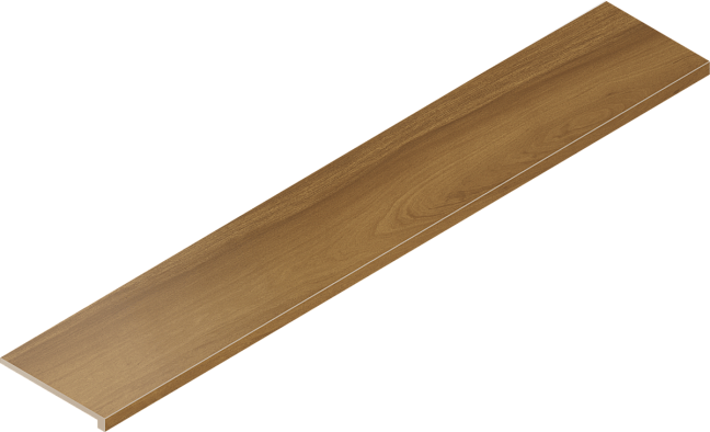 Italon Керамогранитная ступень Skyfall Scalino Ang. DX Pallisandro 33x160 Nat