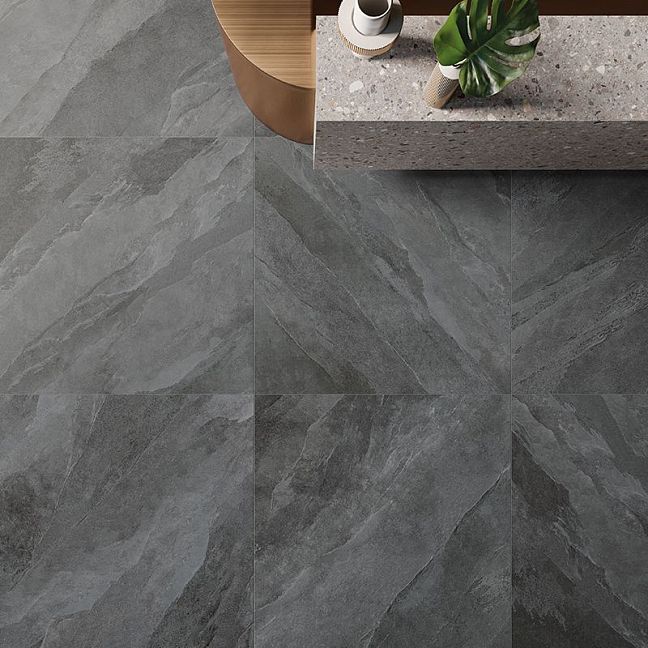 Керамогранит Keope Ceramiche Ubik Anthracite List R10 LAV 10x60