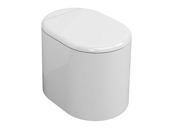 Cielo Itaca Унитаз напольный, безободковый 37x42x53, White Lucido