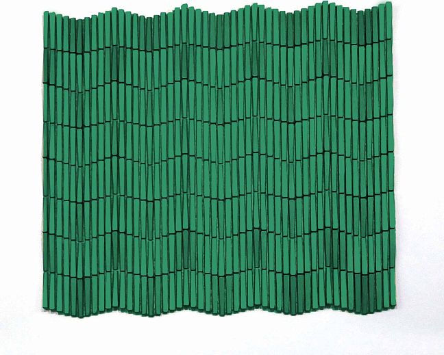 Микромозаика Sergio Savino Pianoforte 29,9x26,3 Verde Traffico