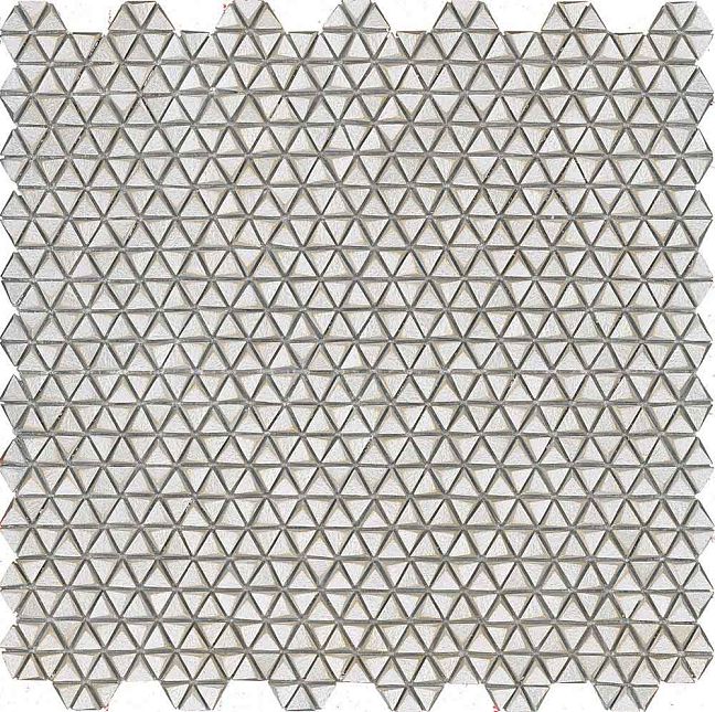 Микромозаика Sergio Savino  29,8x31,1 настенная, цвет: Aluminium
