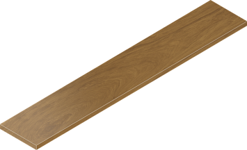 Italon Керамогранитная ступень Skyfall Scalino Ang. SX Pallisandro 33x160 Nat