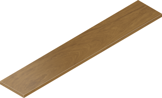 Italon Керамогранитная ступень Skyfall Scalino Ang. SX Pallisandro 33x160 Nat