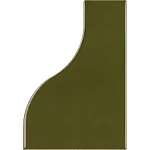 Equipe Керамическая плитка Curve Garden Green 8,3x12x0,83 купить в Москве: интернет-магазин StudioArdo