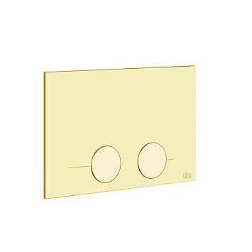 Gessi Клавиша смыва для унитаза, двойная, для систем инсталляций TECE, Gold PVD