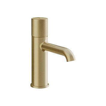 Gessi Habito Смеситель для раковины, с донным клапаном, Brass Brushed PVD