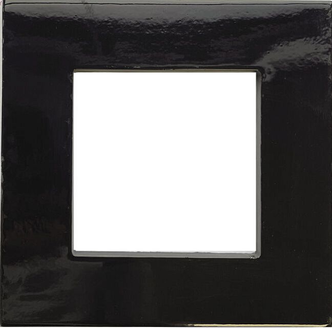 Harmony Керамогранит OUT Black 22,4x22,4x0,95 Глянцевый