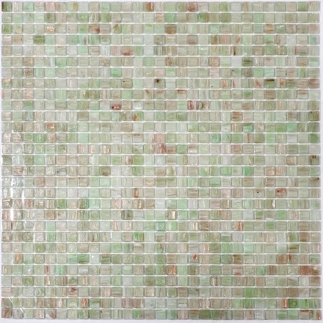 Rose Mosaic Стеклянная мозаика 1x1 GA21 сетка 318х318