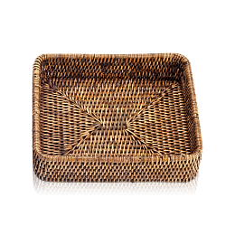 Decor Walther 0931992 - BASKET TAB 1 Лоток Ротанг темный купить в Москве: интернет-магазин StudioArdo