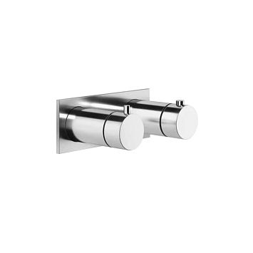 Gessi Ingranaggio Встраиваемый термостат для душа, с 1 выходом, (внешние части), хром