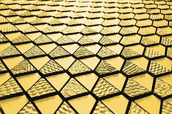 Микромозаика Sergio Savino Clessidra Decorato 30x28 Mustard