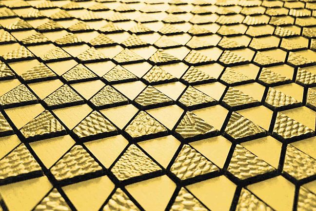 Микромозаика Sergio Savino Clessidra Decorato 30x28 Mustard