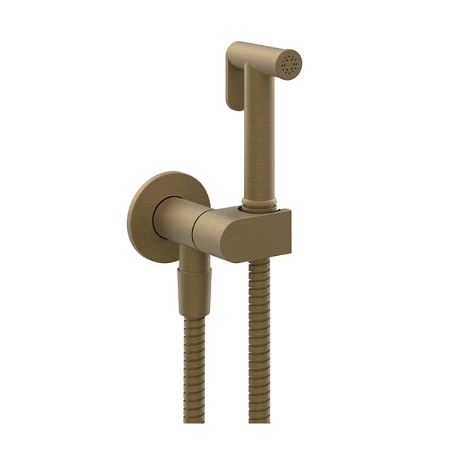 Gessi Origini Гигиенический душ, шланг 1250 мм, Antique Brass