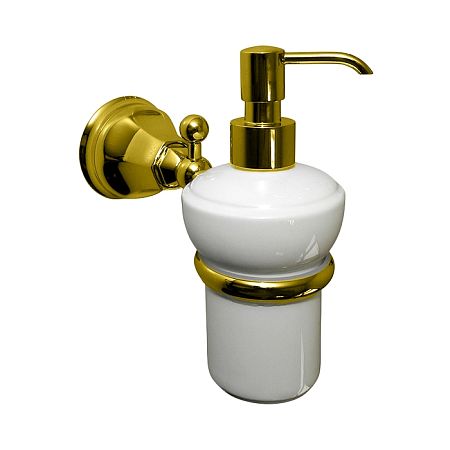 Nicolazzi Teide Дозатор для жидкого мыла, подвесной, цвет Gold Brass