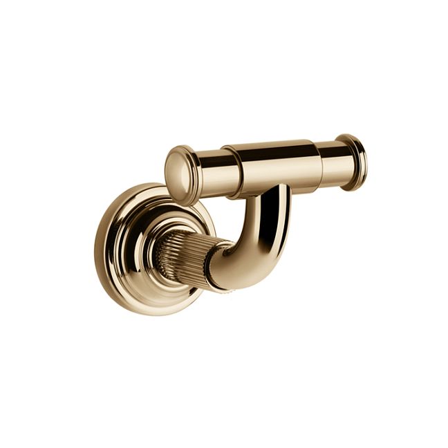 Gessi Venti20 Крючок двойной, Warm Bronze PVD