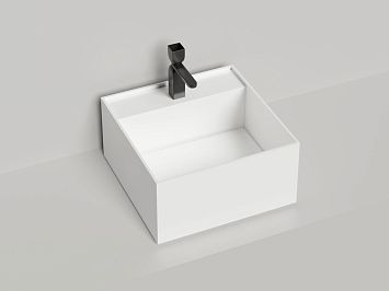 Раковина накладная Armonia SQUARE TOP 02
без отверстия под смеситель