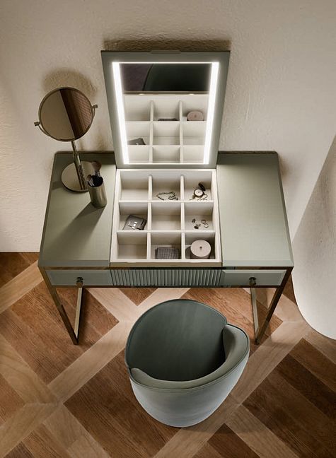 Oasis Academy Комплект Зеркальный хром и Verde Salice L85 x W53 x H84 cm