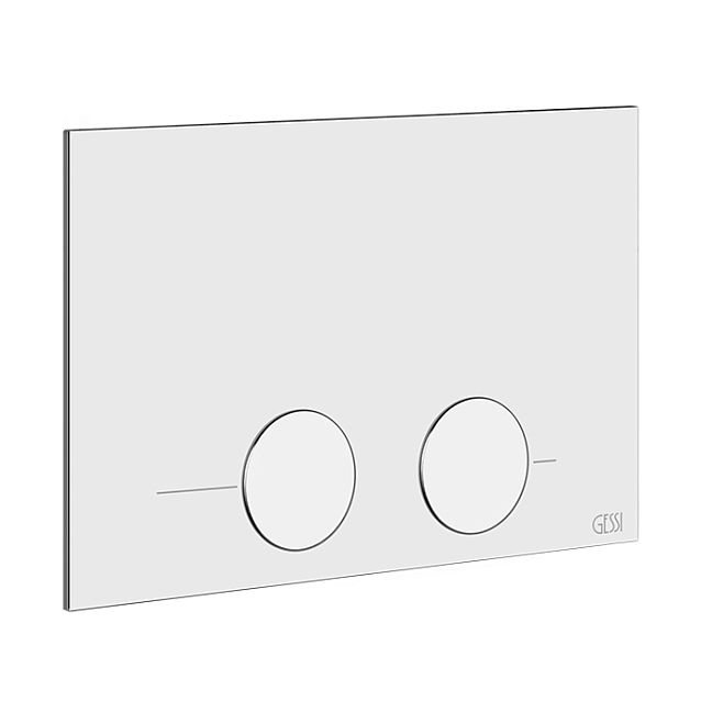 Gessi Клавиша смыва для унитаза, двойная, для систем инсталляций TECE, хром