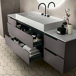 Комплект мебели Oasis Profilo Cappuccino lacquered 205x51.5x220см купить в Москве: интернет-магазин StudioArdo