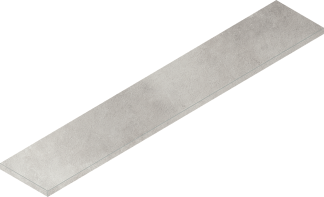 Italon Керамогранитная угловая ступень Millennium Scal. Ang. SX Silver 33x160 Nat