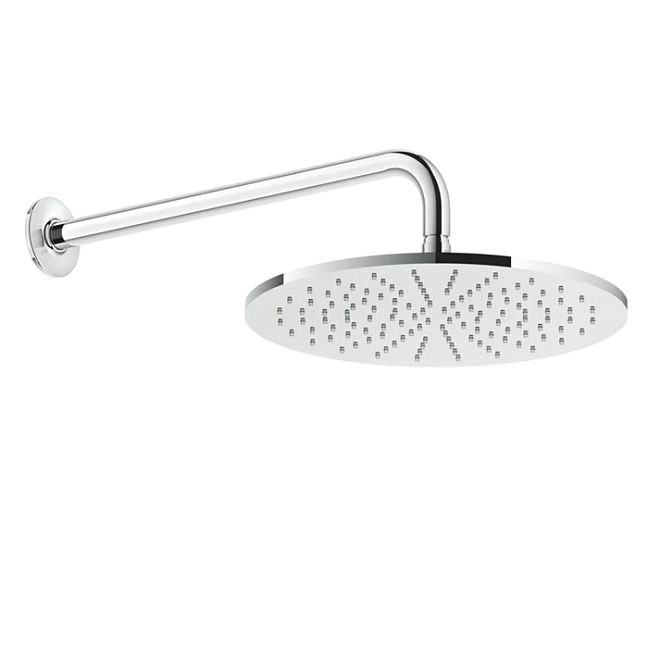 Gessi Inciso Душевая головка настенная, шарнирная на 1/2, 300мм, хром