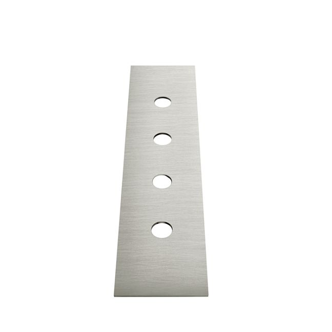 Gessi 316 Пластина на 4 отверстия для монтажного бокса, steel brushed