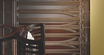 Бордюр Ceramiche Grazia Epoque Finale Diamantato Caramel Craquele 6,5x20