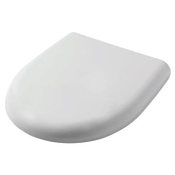 Крышка-сиденье ArtCeram Smarty SMA001 01;71 микролифт, белый глянцевый/хром