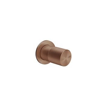 Gessi Habito Diamantato Смеситель настенный встраиваемый, однорычажный, внешняя часть, Copper Brushed PVD