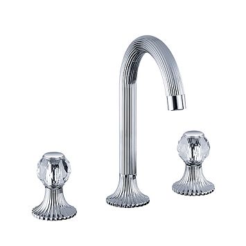 Смеситель для раковины ½“ Joerger Cronos Crystal 637.30.300.xxx-AA