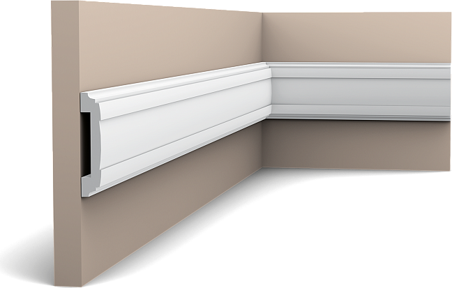 Молдинг Orac Décor PX102 дюрополимер 200,0 x 1,6 x 7,9