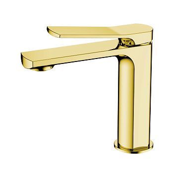 Nemo NM-1311-BG Смеситель для раковины с донным клапаном BRUSH GOLD (БРАШИРОВАННОЕ ЗОЛОТО)